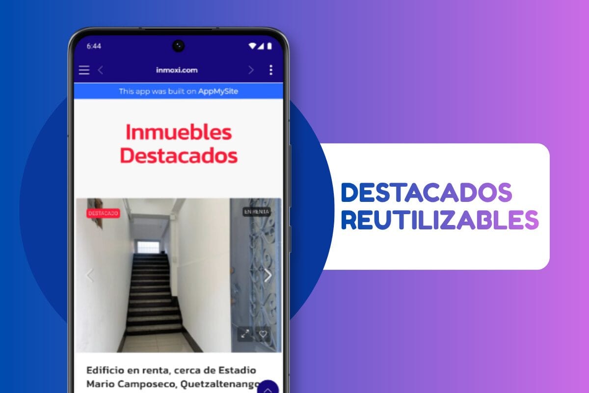 Publicaciones y destacados REUTILIZABLES
